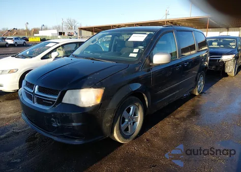 2012 Dodge Grand Caravan Sxt из США, поврежденный, VIN 2C4RDGCG4CR111920